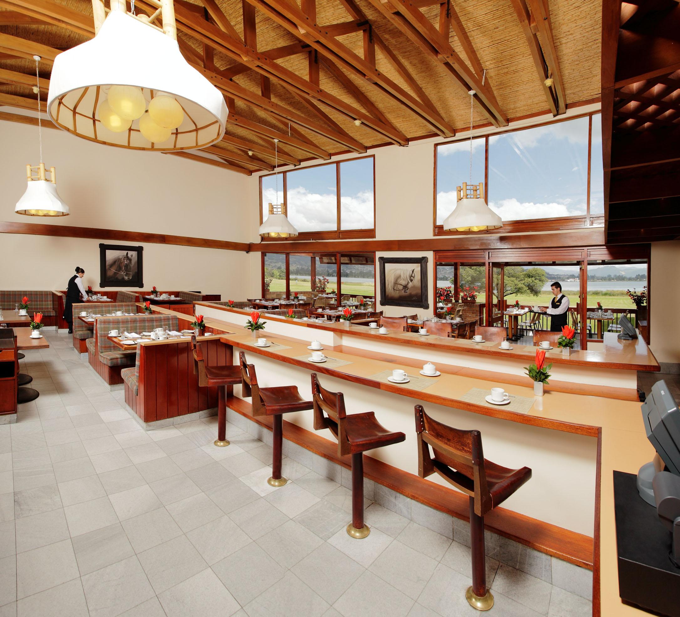 Estelar Paipa Hotel Spa&Y Centro De Convenciones Exterior foto The restaurant at the hotel