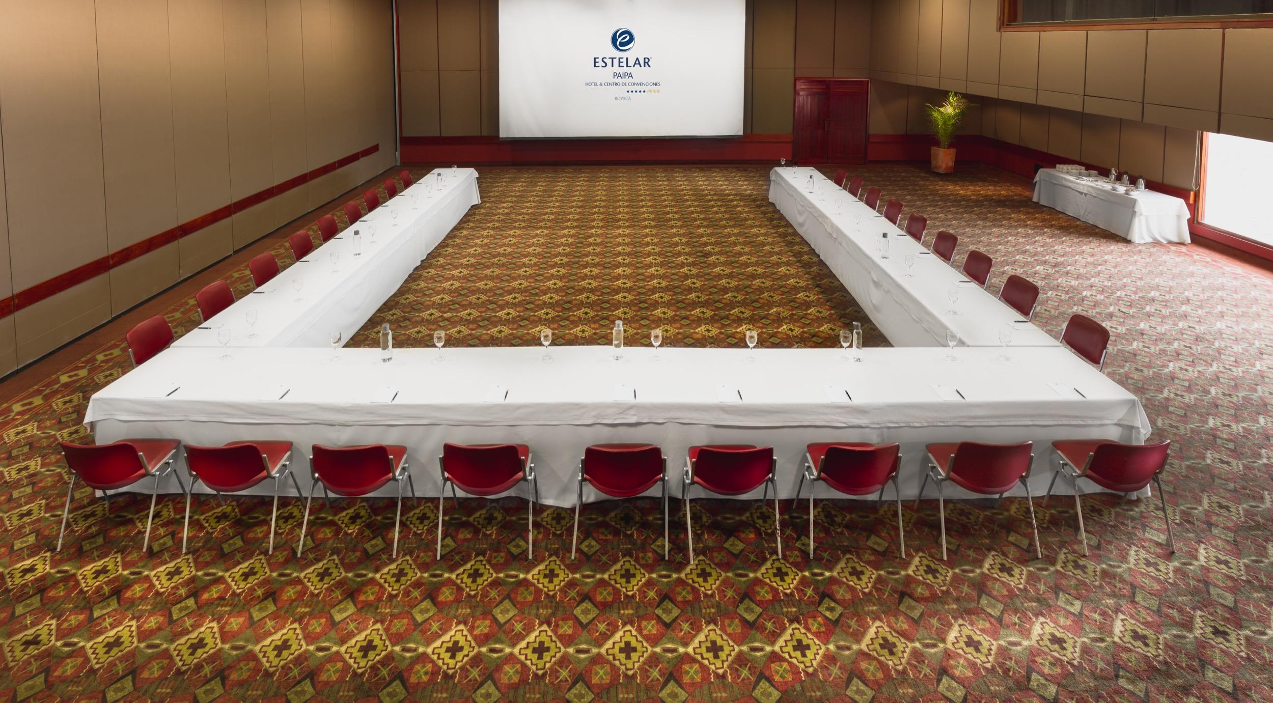 Estelar Paipa Hotel Spa&Y Centro De Convenciones Exterior foto U-shaped table layout